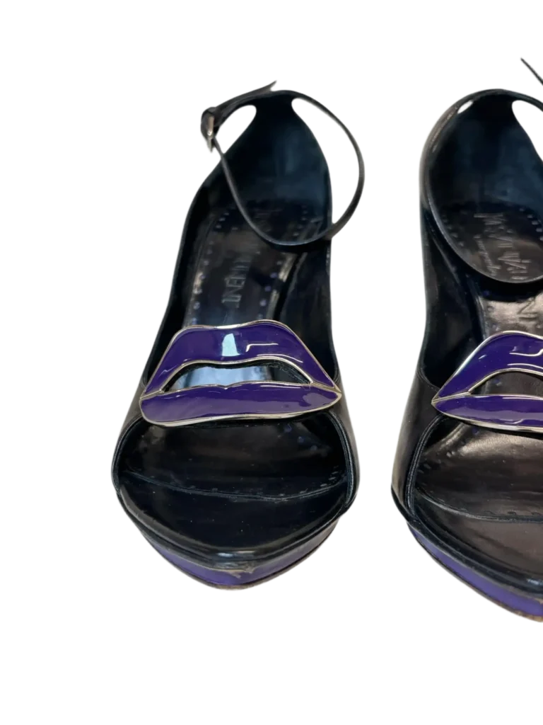 By Tom Ford, décolleté open toe in pelle., foto 9 di 12