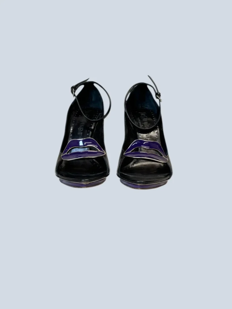 By Tom Ford, décolleté open toe in pelle, 37., foto 4 di 12