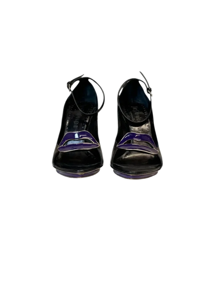 By Tom Ford, décolleté open toe in pelle., foto 4 di 12