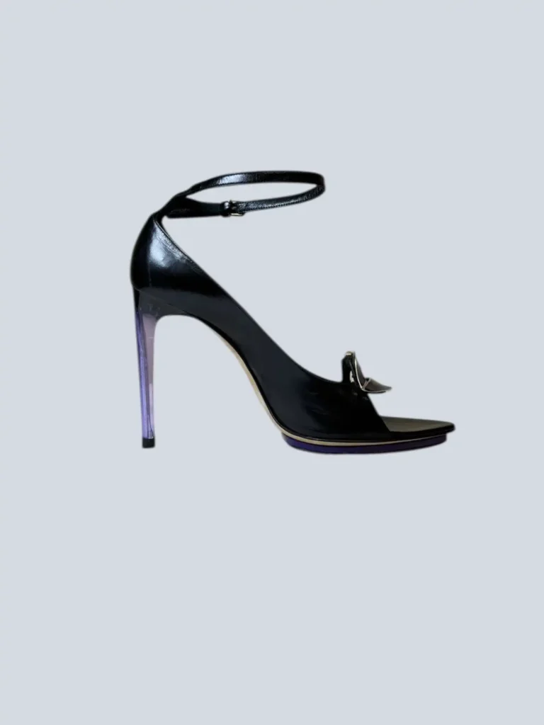 By Tom Ford, décolleté open toe in pelle, 37.