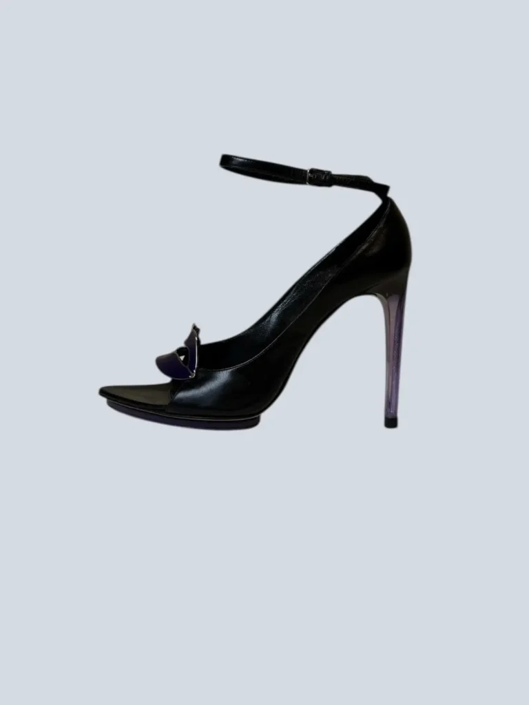 By Tom Ford, décolleté open toe in pelle, 37., foto 2 di 12