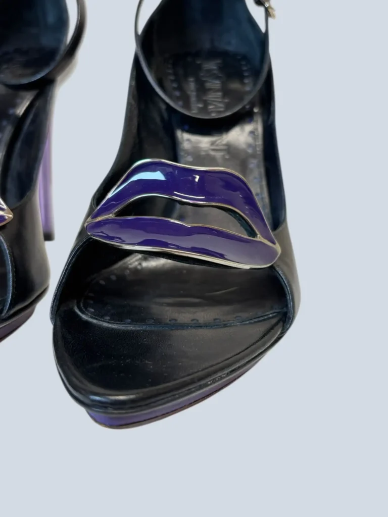By Tom Ford, décolleté open toe in pelle, 37., foto 8 di 12