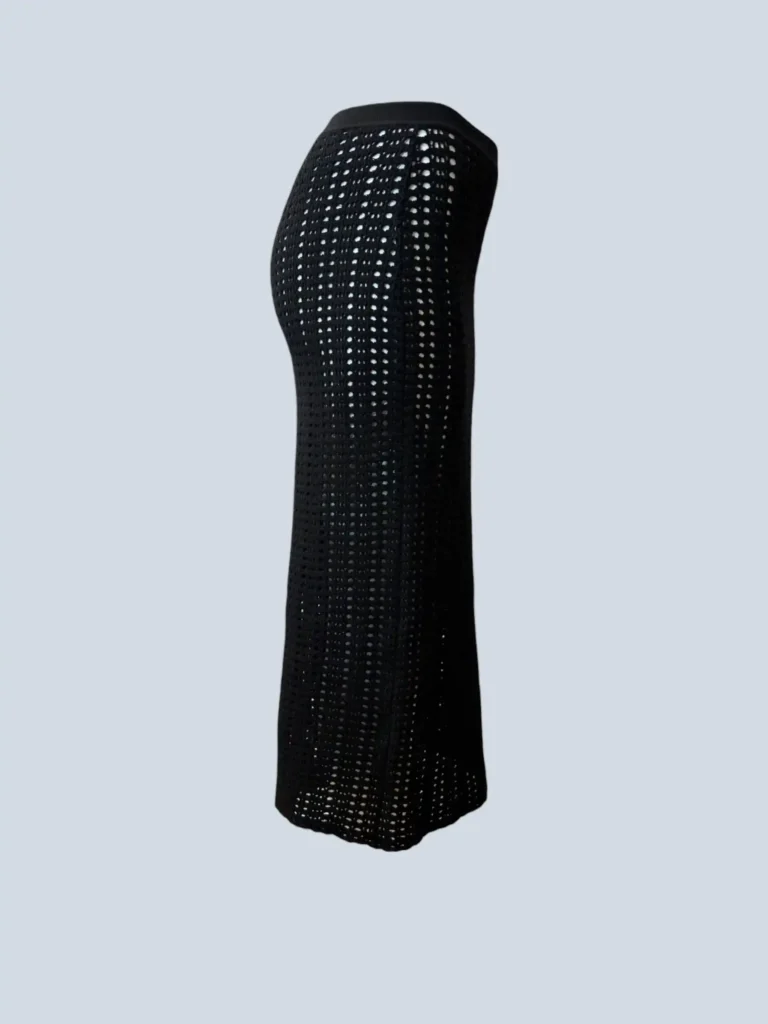 Wool-blend crochet midi skirt, 40., photo 3 of 8