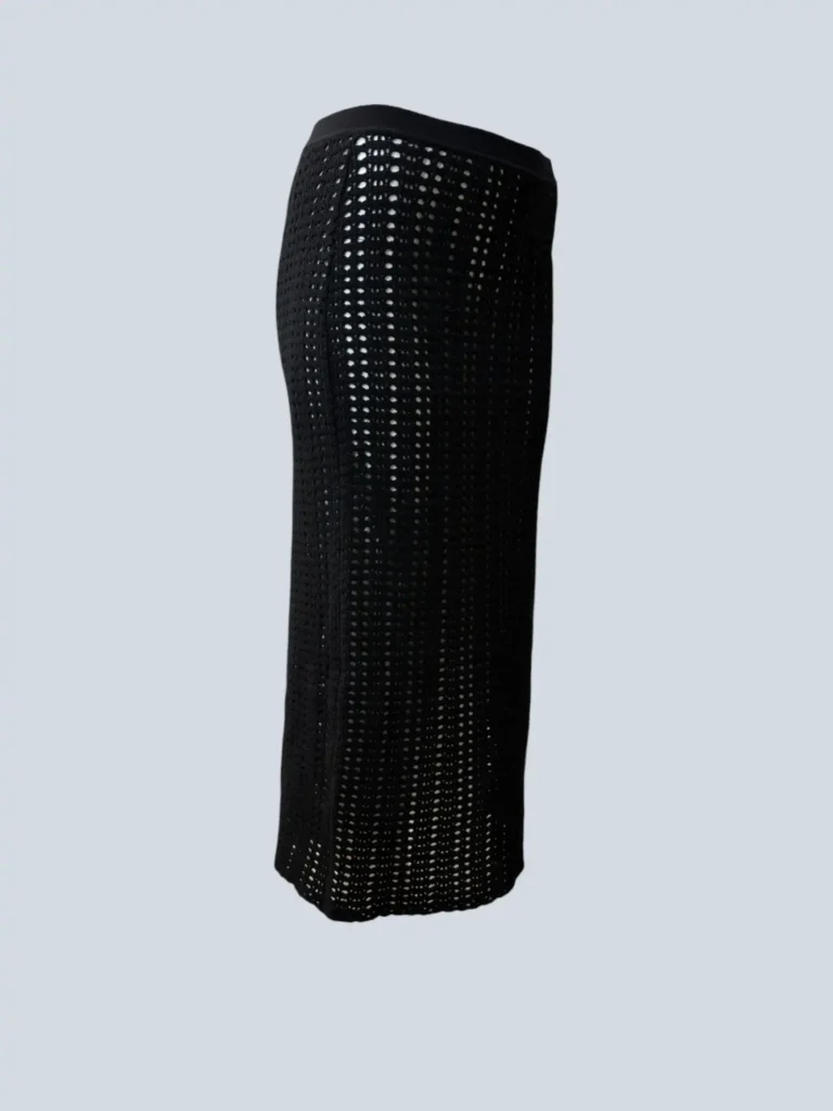 Wool-blend crochet midi skirt, 40., photo 2 of 8