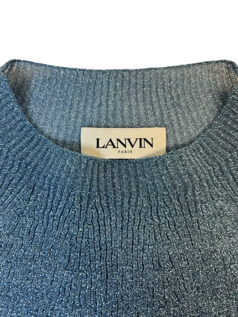 Maglione in maglia a coste in lurex, S., foto 6 di 8