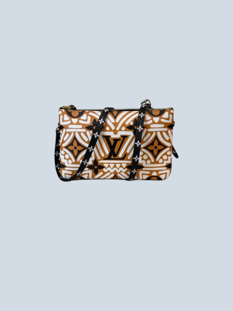 Borsa a tracolla pochette Double Zip Crafty in pelle., foto 2 di 14