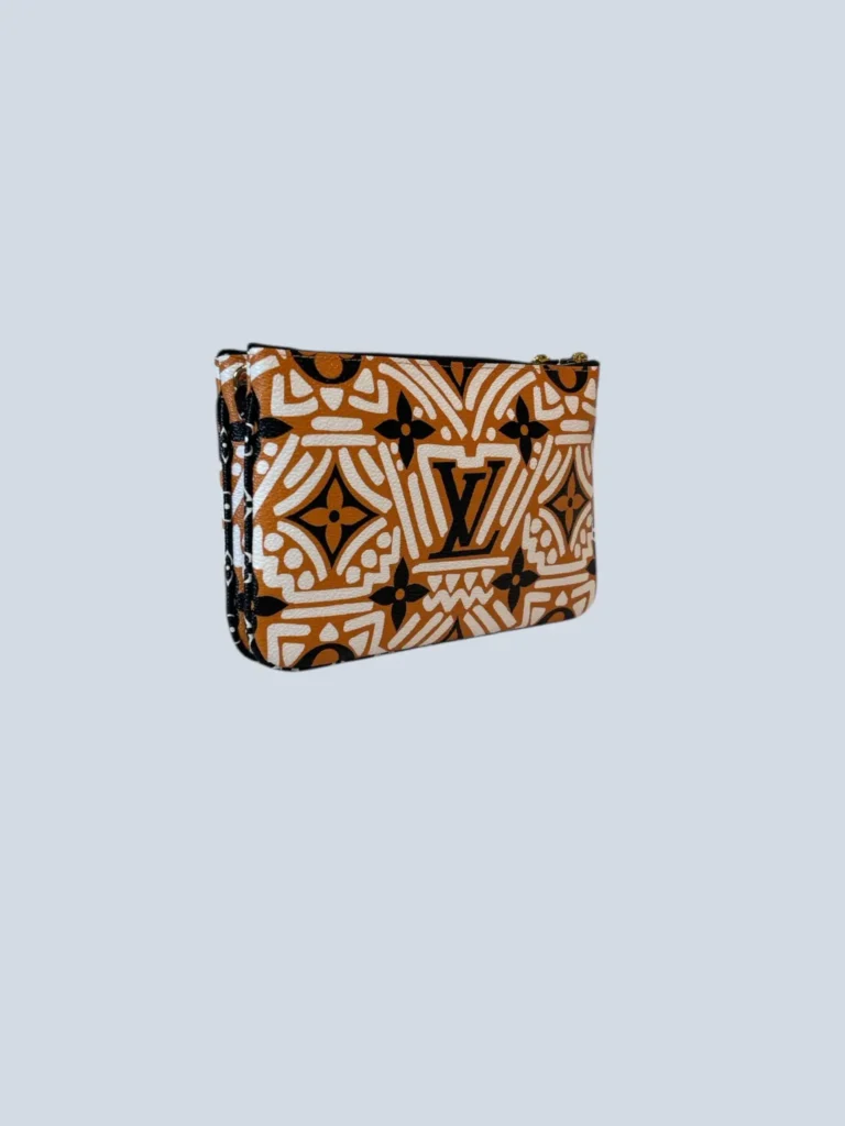 Borsa a tracolla pochette Double Zip Crafty in pelle., foto 3 di 14