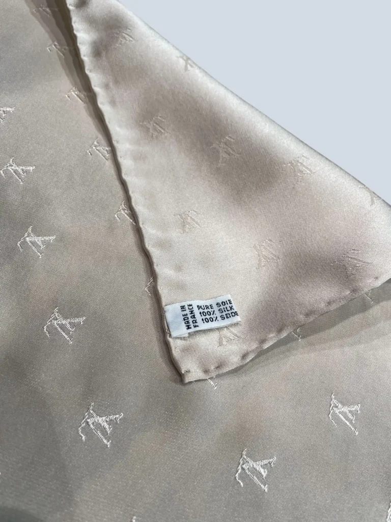 Monogram silk pochette, photo 3 of 3
