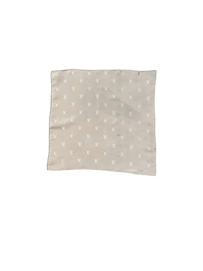 Pochette in seta Monogram.