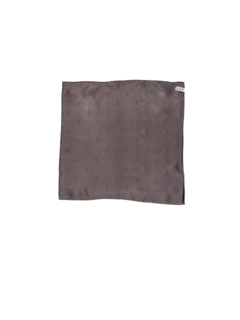 Pochette in seta Monogram., foto 2 di 3