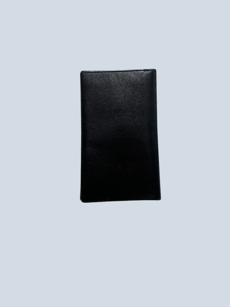 Grained leather wallet, photo 2 of 6