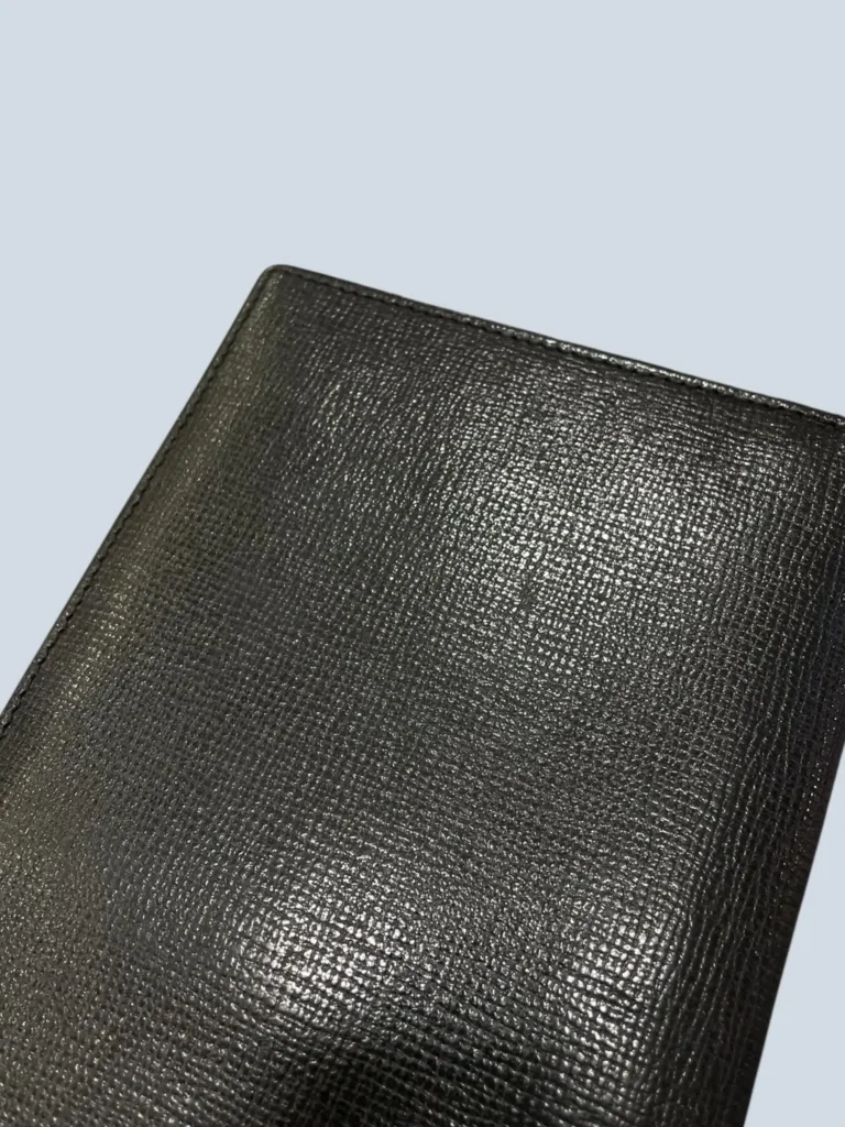 Grained leather wallet, photo 5 of 6