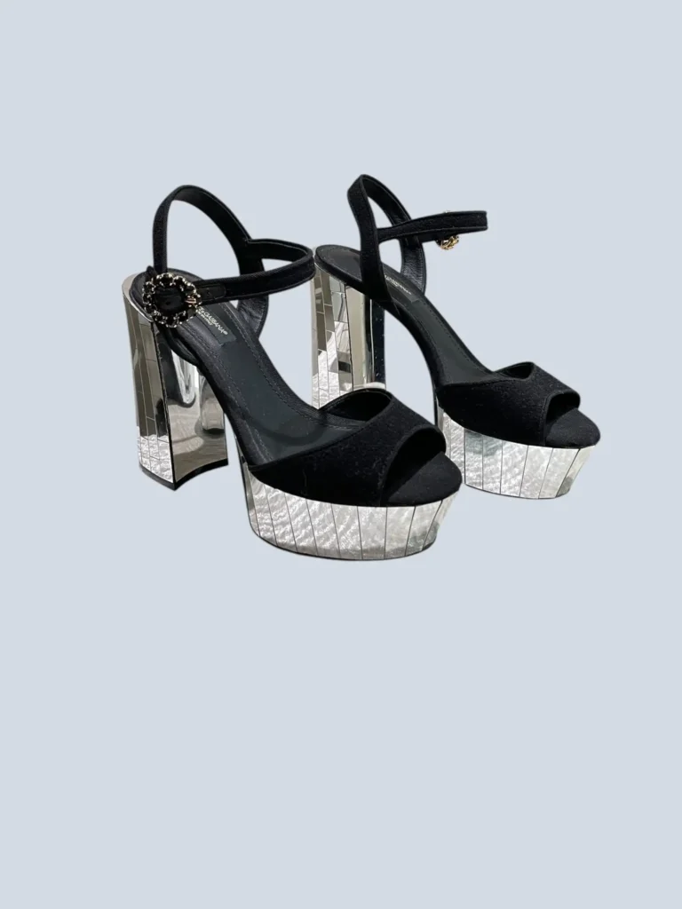 Sandali Keira con platform a specchio, 36., foto 2 di 6