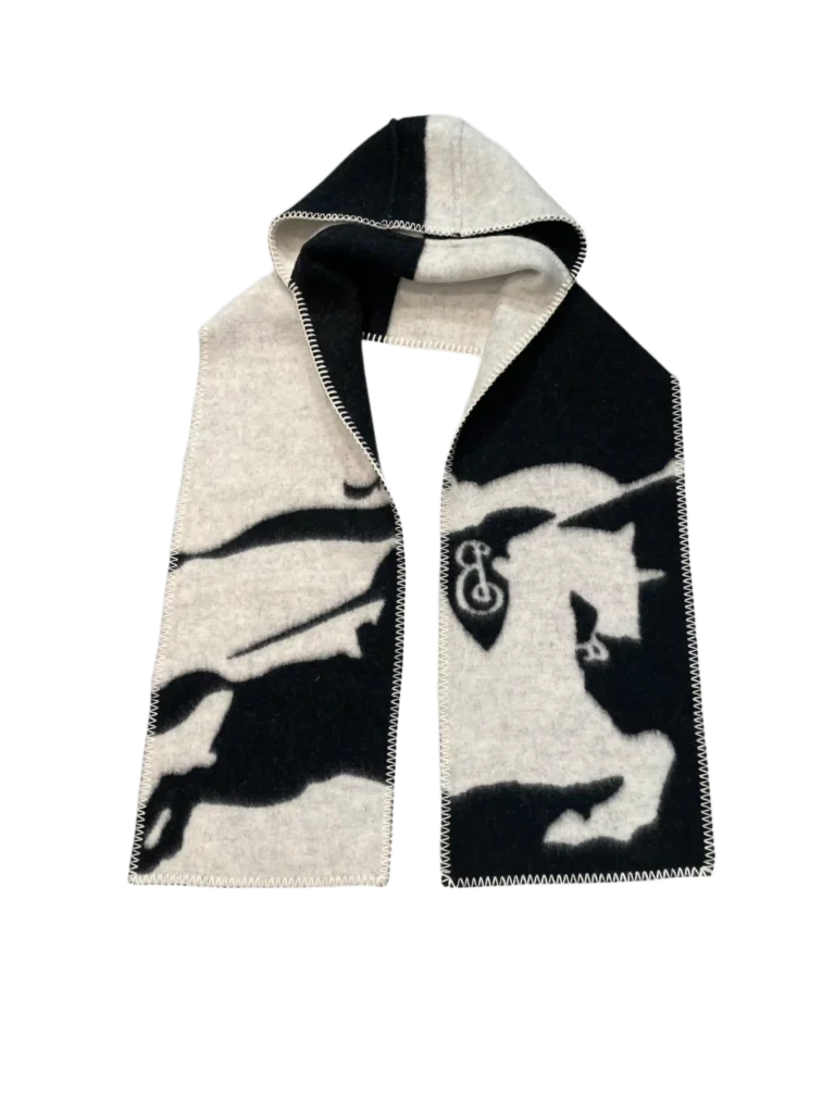 Wool hooded scarf, photo 1 of 4