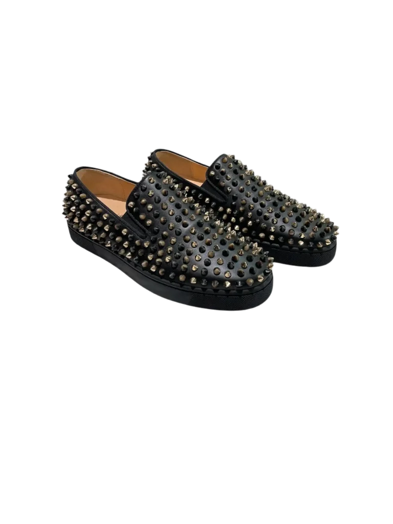 Slip on Roller Boat Spike in pelle, 37., foto 2 di 5