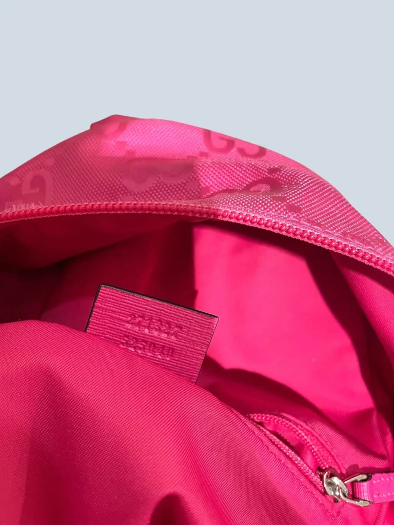Zaino in nylon Monogram e pelle., foto 8 di 13