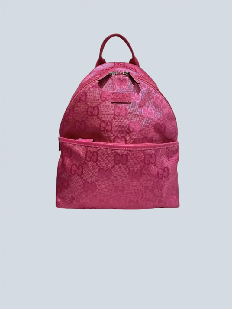 Zaino in nylon Monogram e pelle.