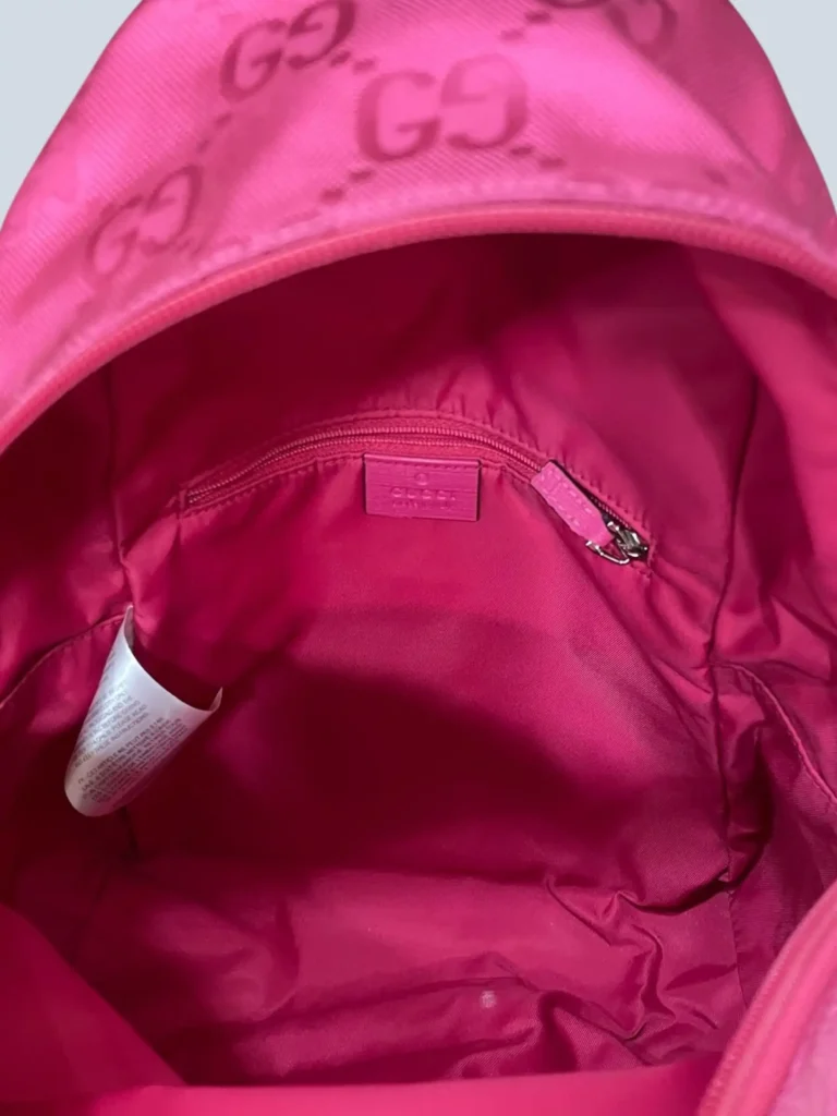 Zaino in nylon Monogram e pelle., foto 6 di 13