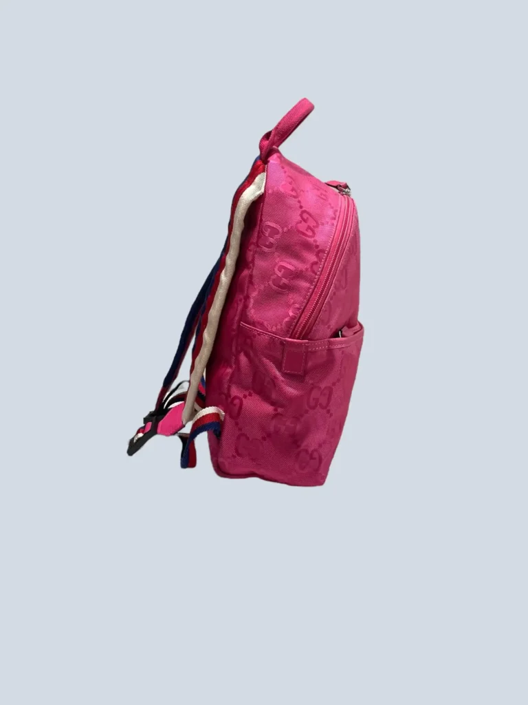 Zaino in nylon Monogram e pelle., foto 3 di 13