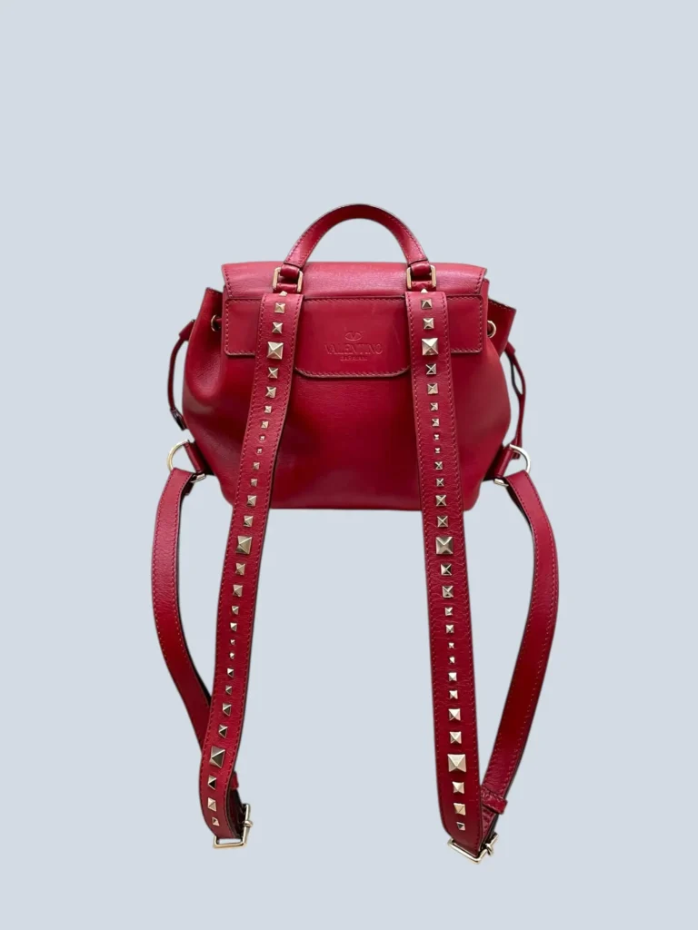 Garavani, zaino Demilune Small Rockstud in pelle., foto 4 di 13