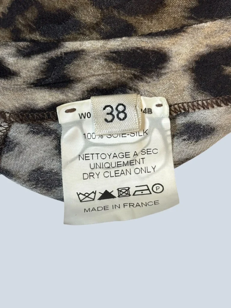 Abito midi in seta stampa leopard, 38fr., foto 5 di 5