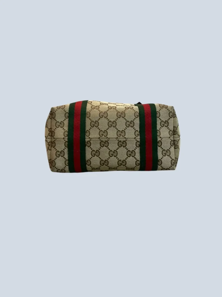 Borsa a mano Jolicoeur Mini in tela Monogram e pelle., foto 5 di 12