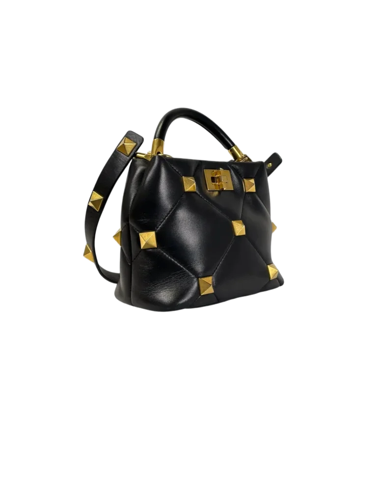 Garavani, Roman Stud small leather bag., photo 2 of 13