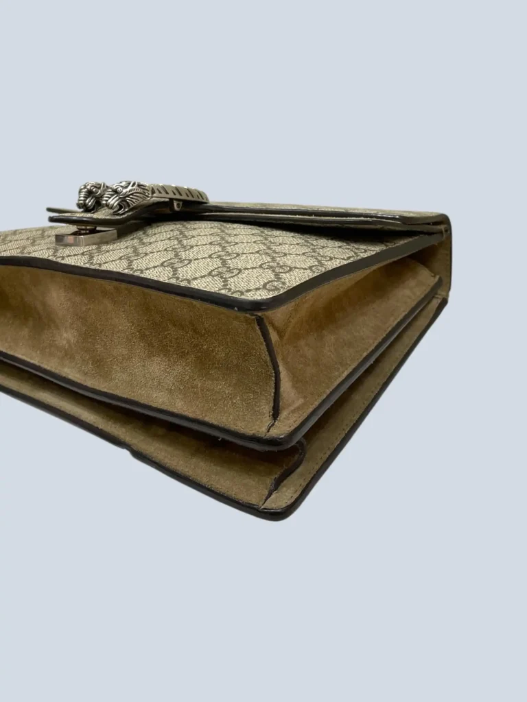 Borsa a spalla Dionysus Grande in tela Monogram e suede., foto 11 di 15