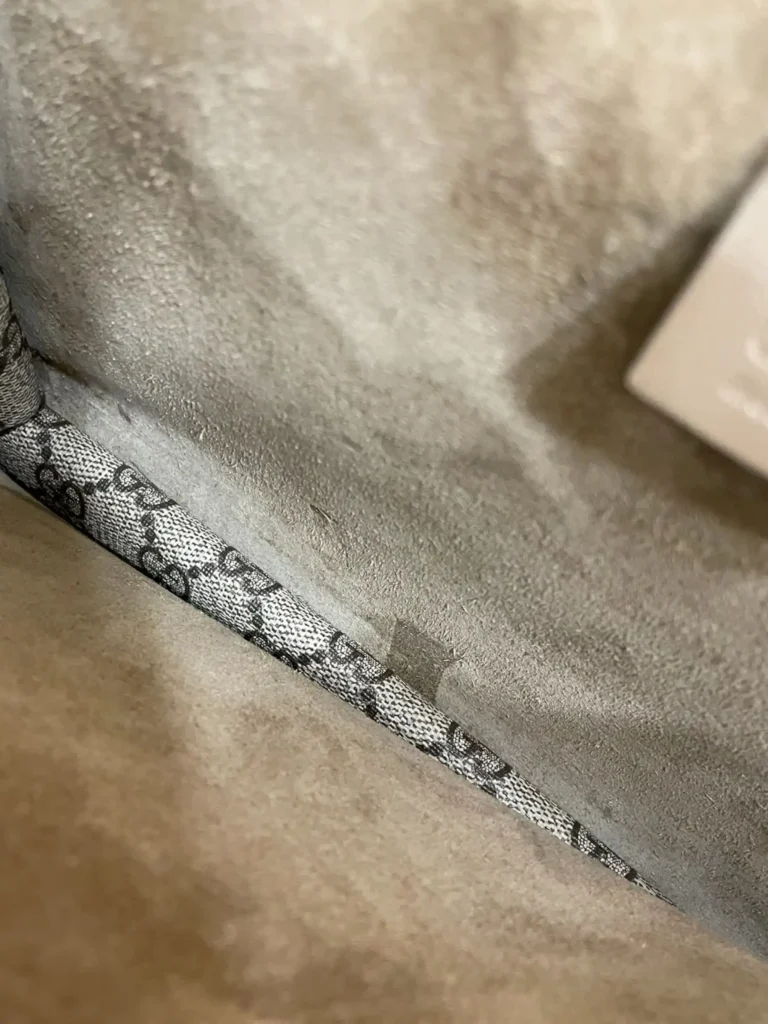 Borsa a spalla Dionysus Grande in tela Monogram e suede., foto 9 di 15