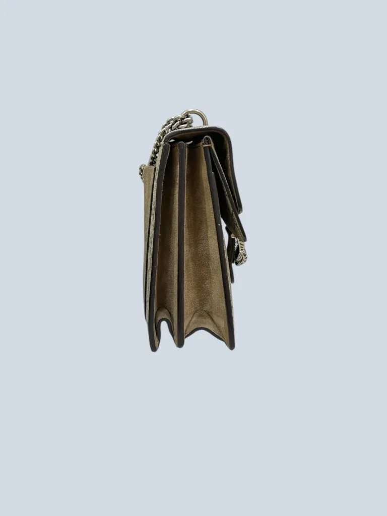 Borsa a spalla Dionysus Grande in tela Monogram e suede., foto 3 di 15