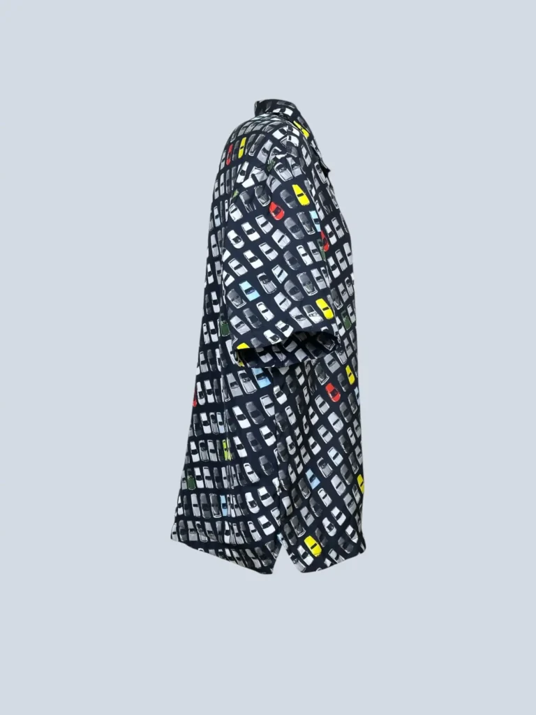Camicia con stampa all over di automobili, 50., foto 2 di 5