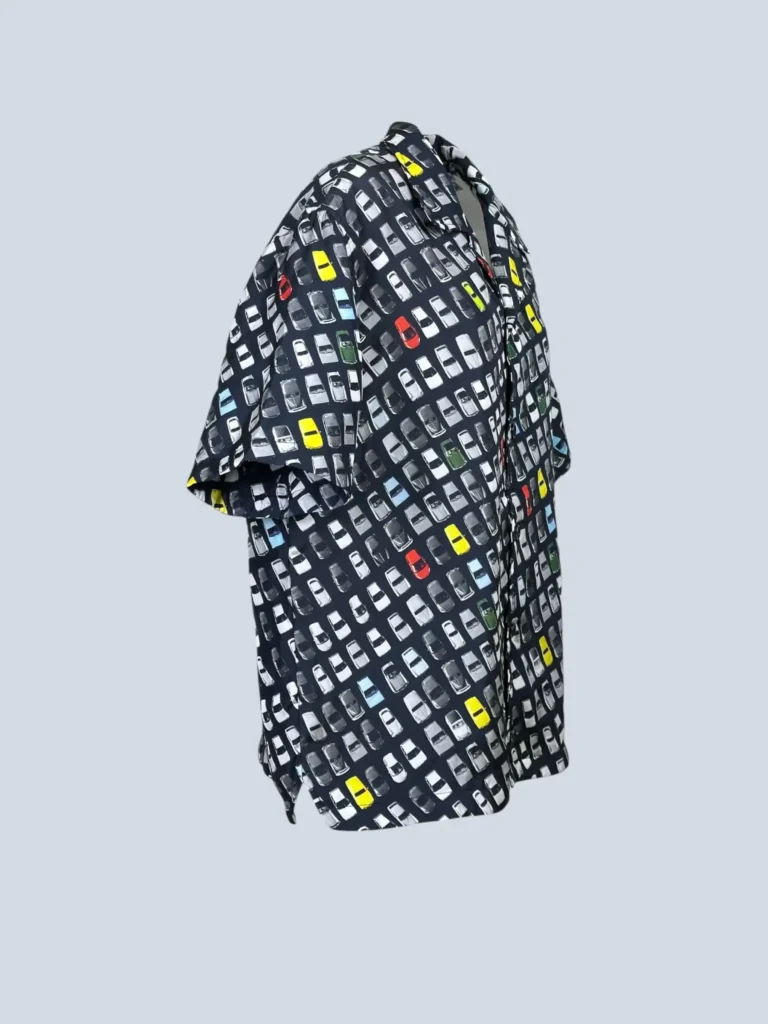 Camicia con stampa all over di automobili, 50., foto 3 di 5
