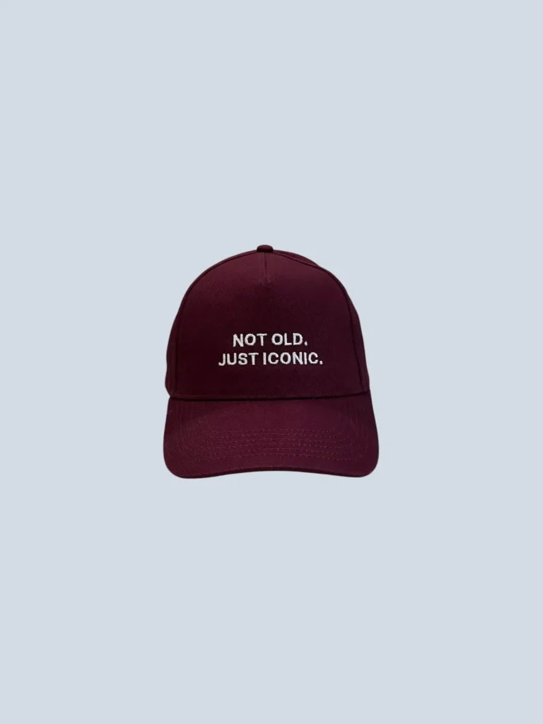 Cappello da baseball burgundy, TU., foto 2 di 4