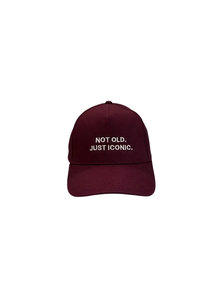 Cappello da baseball burgundy, TU., foto 2 di 4