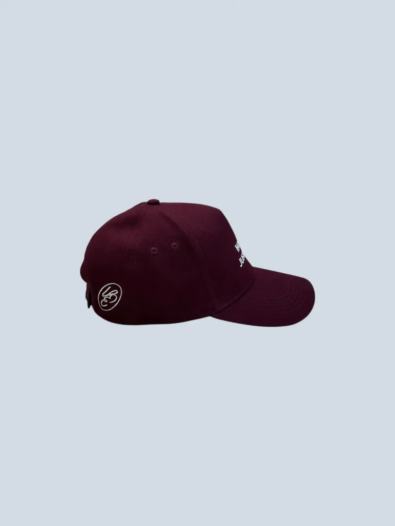 Cappello da baseball burgundy, TU., foto 3 di 4