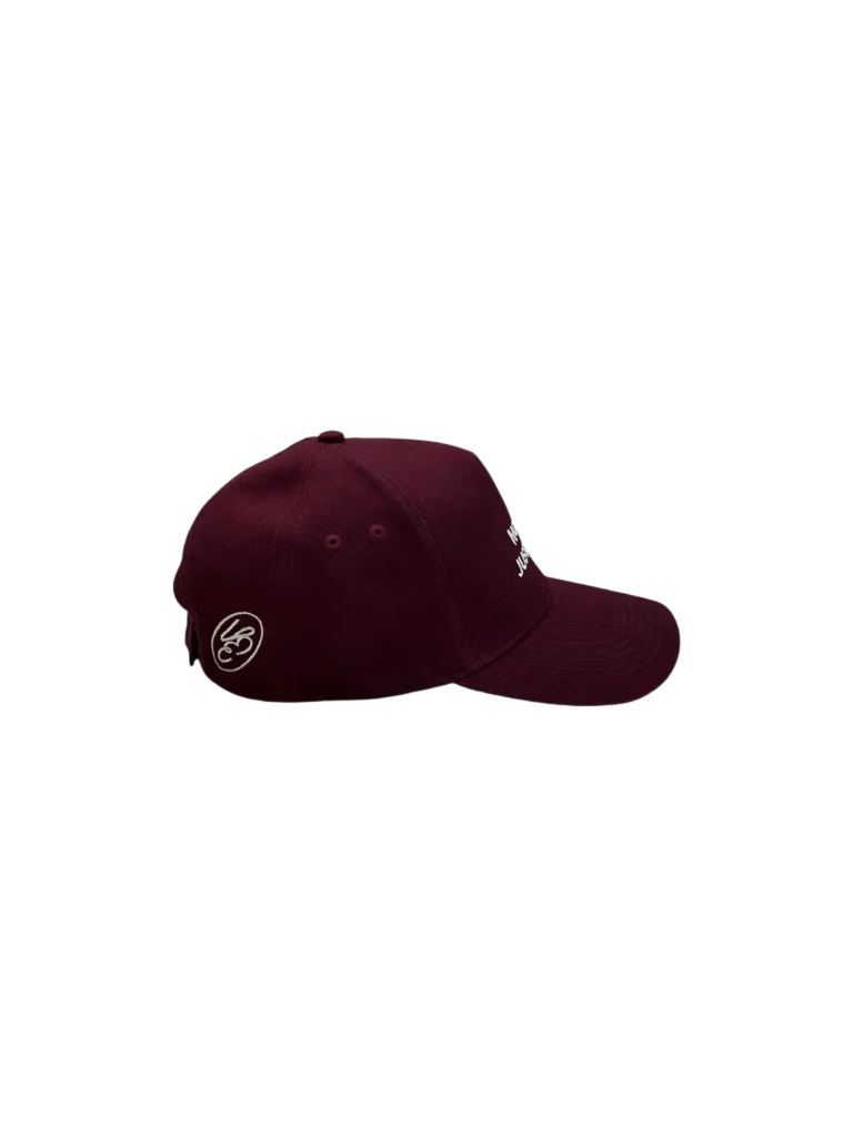 Cappello da baseball burgundy, TU., foto 3 di 4