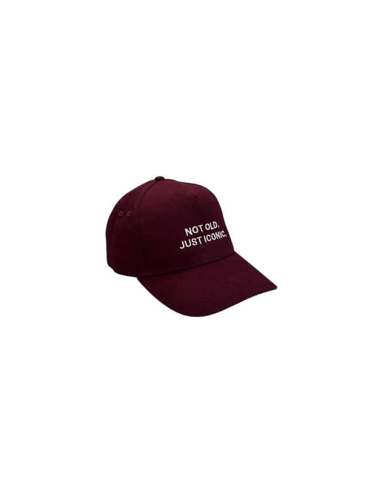 Cappello da baseball burgundy, TU., foto 1 di 4