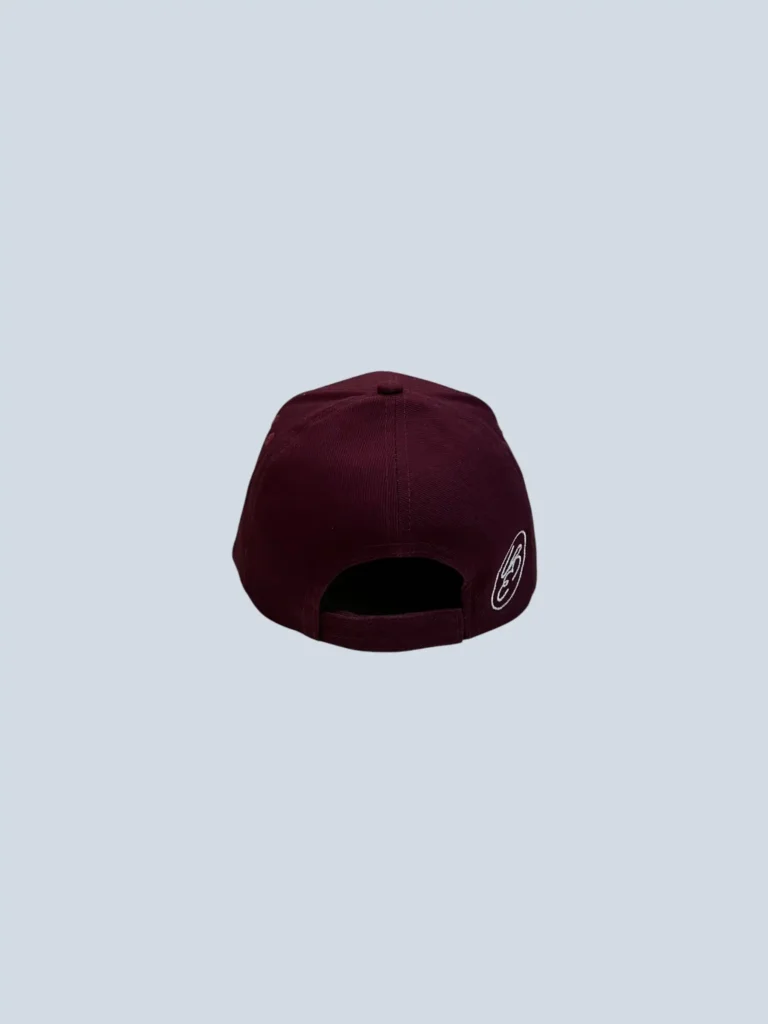 Cappello da baseball burgundy, TU., foto 4 di 4