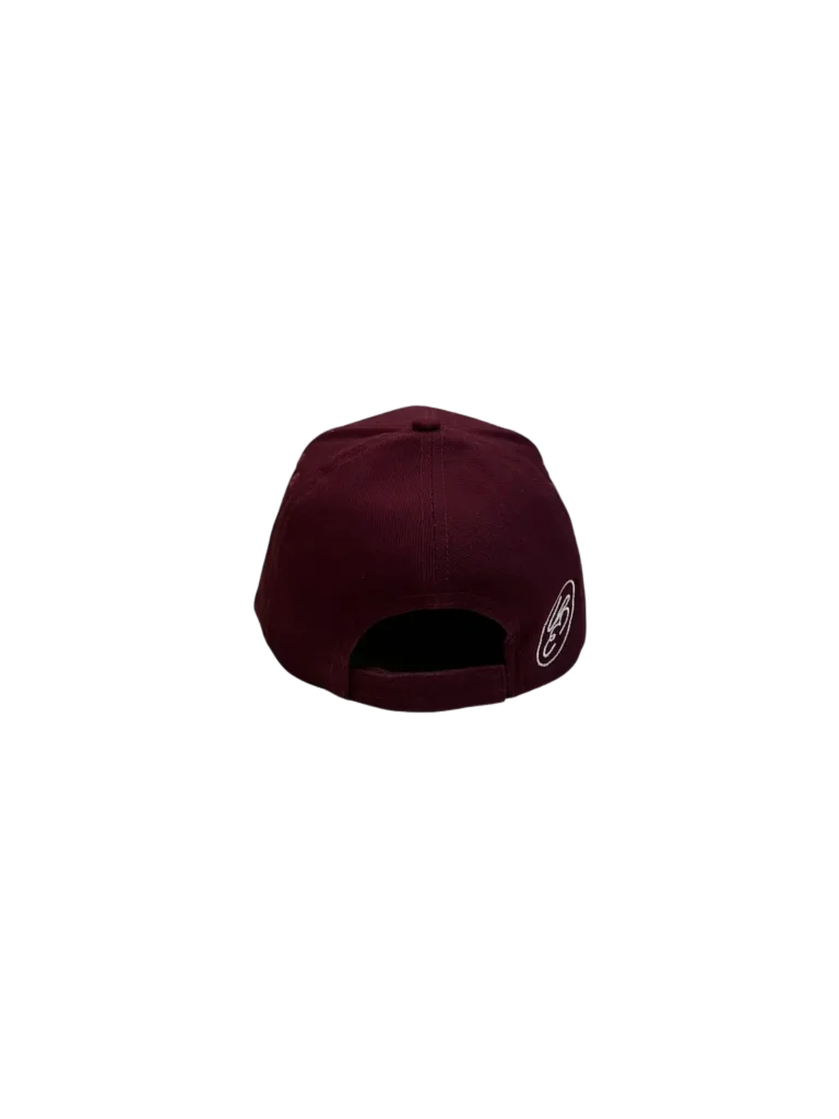 Cappello da baseball burgundy, TU., foto 4 di 4