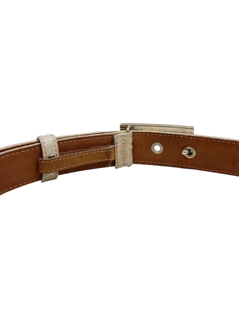 Zucchino and lurex canvas belt, 95., photo 4 of 5