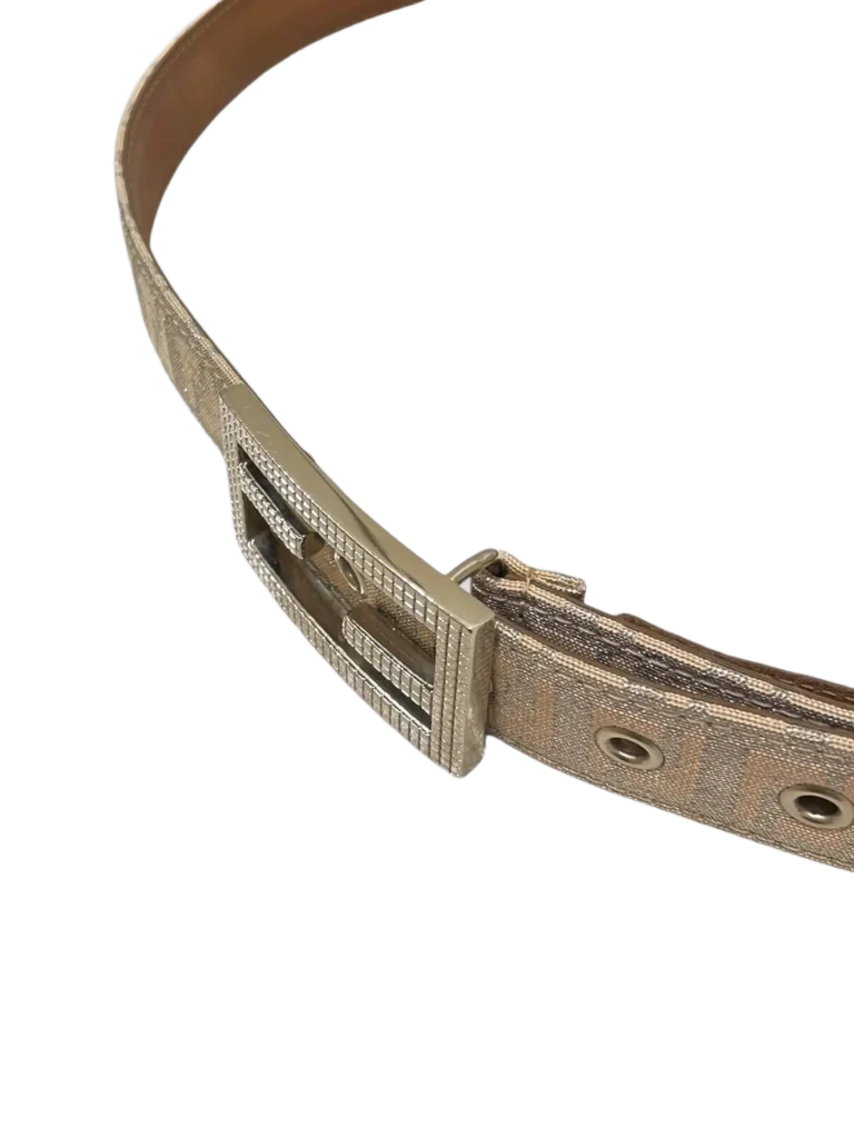 Zucchino and lurex canvas belt, 95., photo 3 of 5
