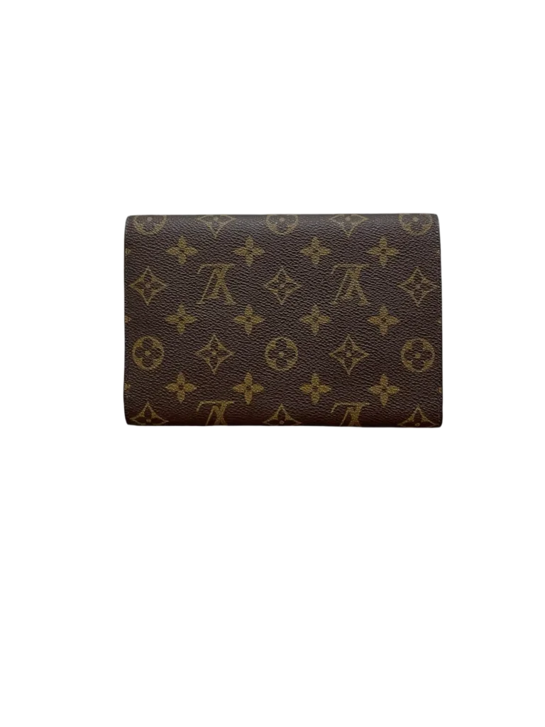 Vintage Monogram canvas and leather maxi wallet, photo 4 of 13