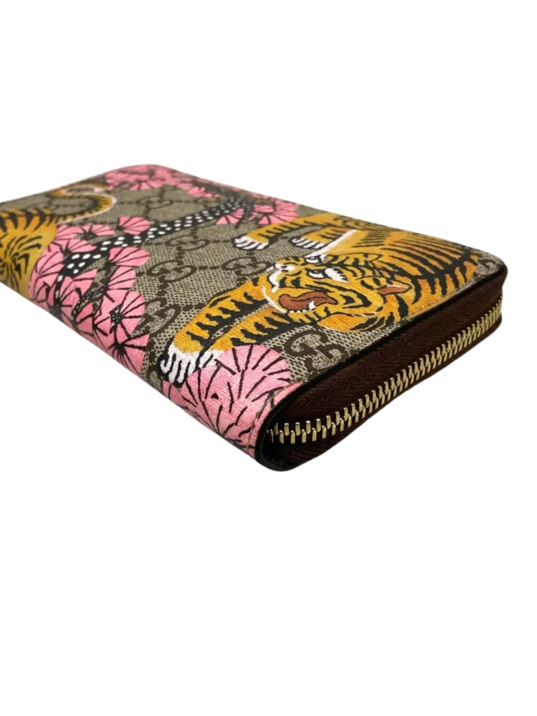 Zippy Bengal Monogram canvas and leather wallet, photo 5 of 9