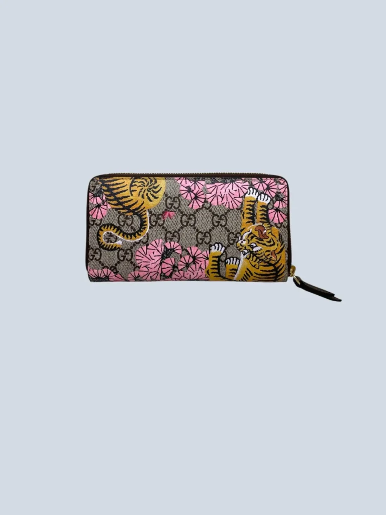 Portafoglio Zippy Bengal in tela Monogram e pelle., foto 4 di 9