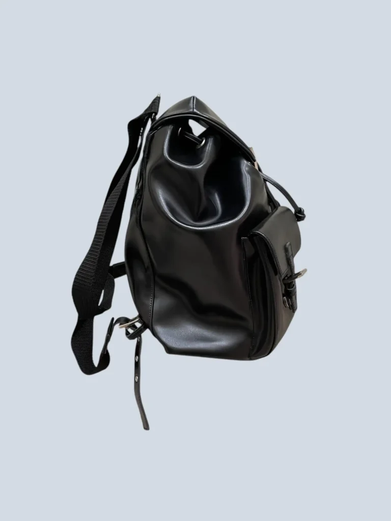 Zaino in pelle con tasche., foto 3 di 12