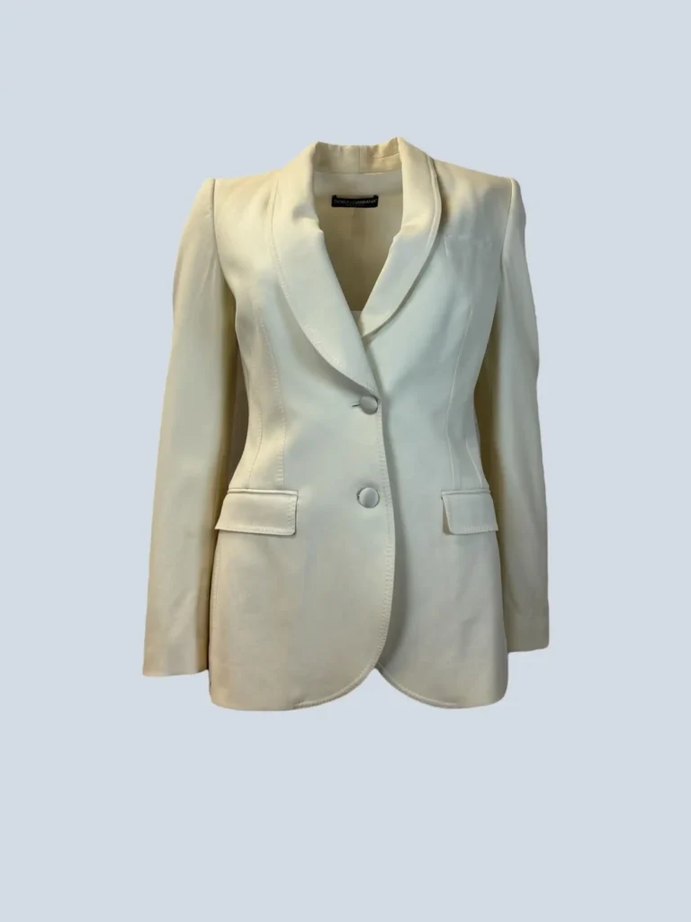 Blazer monopetto in lana, 38.