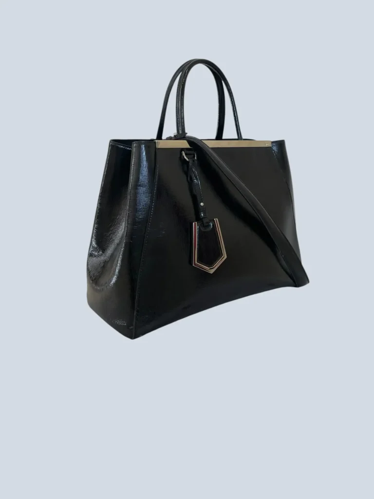 Borsa a spalla 2Jours Medium in vernice., foto 2 di 17