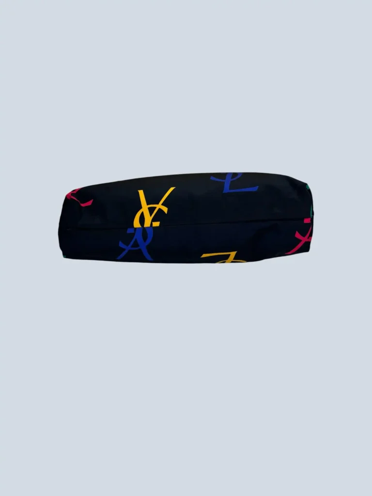 Borsa a spalla reversibile in nylon con logo all over., foto 7 di 13