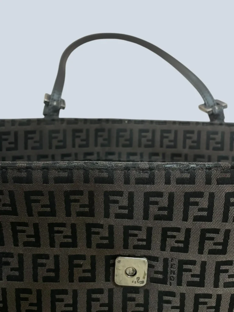 Borsa a spalla in tela Zucchino e pelle., foto 10 di 15