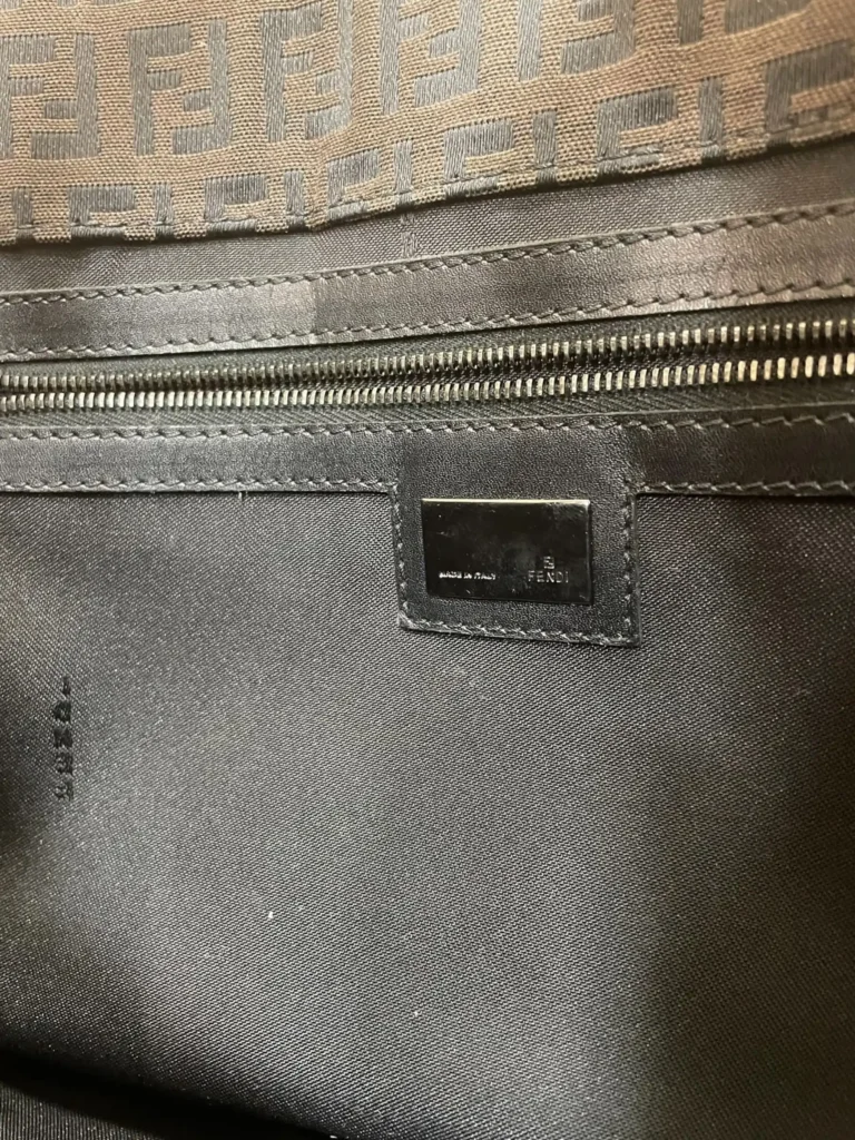 Borsa a spalla in tela Zucchino e pelle., foto 7 di 15
